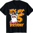 Kids It's My 5th Birthday Ghost Pumpkin Halloween Costume T-Shirt