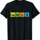 GeNiUS T-Shirt - periodic table of elements