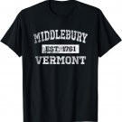 Middlebury Vermont T Shirt Est. 1761 Distressed