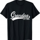 Grandpa est. 2024 for grandfather to be T-Shirt