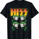 Hiss - Rock And Roll Music Snake Reptile Lover Herpetologist T-Shirt