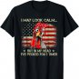 I May Look Calm But In My Head Ive Pecked You 3 Times Flag T-Shirt
