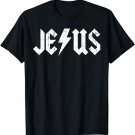 Jesus T-Shirt in Distressed Vintage Style