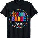 Second Grade Crew 2nd Back to School Teacher Team Squad T-Shirt