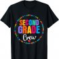 Second Grade Crew 2nd Back to School Teacher Team Squad T-Shirt