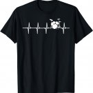 Drums Heartbeat for Drummers & percussionists T-Shirt