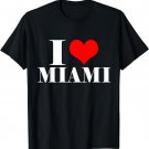 I Love Miami T Shirt , I Heart Miami Tee Florida Shirt