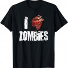 I Heart Zombies Adult T-Shirt