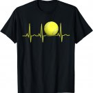 Tennis Heartbeat Shirt Tennis T-Shirt for Players & Coaches T-Shirt