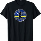 Curacao Flag Baseball Hitter Baseball Softball Curacao Flag T-Shirt
