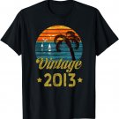 Vintage 2013 Birthday Gift for Women & Men T-Shirt