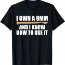 Funny Crochet For Women Men 9mm Crochet Hook Yarn Crocheter T-Shirt
