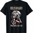 Valhalla-La Deck the halls with skulls and bodies Vintage T-Shirt