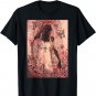 sad girl butterfly with cross soft grunge y2k T-Shirt