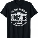 Funny Official Member Old Farts Club T-Shirt