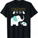 Dad To Be Elephant Baby Shower For Boy Shirt Outfit Tee