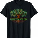 Happy Earth Day 2023 Tree Word Art Environmental Science T-Shirt