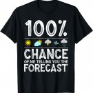 Funny Meteorology Gift Weather Enthusiasts Cool Weatherman T-Shirt