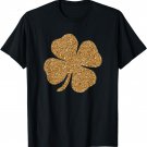 St. Patrick's Day Lucky Charm Gold Irish Clover Shamrock T-Shirt