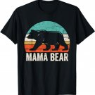 Mothers Day Mama Bear TShirt Mom Bear Shirt Women Mama Bear T-Shirt