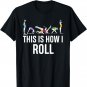 This I How I Roll Funny Cheerleading Gymnast T-Shirt