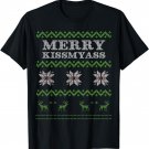 MERRY KISSMYASS Ugly Sweater Christmas XMAS Shirts