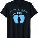 It's A Boy Gender Reveal Baby Sex Announcement T Shirt