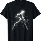LIGHTNING T-shirt Thunder Lightning Bolt Storm Strikes