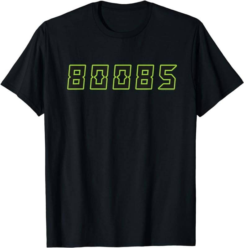 Funny Calculator Joke 80085 = BOOBS Math Student T-Shirt