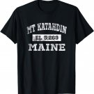 Mt Katahdin Maine T Shirt Elevation 5269 Distressed