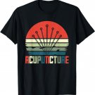 Acupuncture - Retro Style Vintage Acupressure Acupuncturist T-Shirt