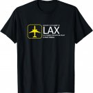 Los Angeles Shirt Airport California Crew LAX Flight Crew T-Shirt