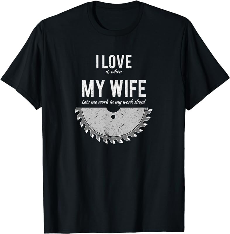 Vintage Carpenter Design For Men Funny Woodworking Craftsmen T-Shirt