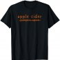 Funny Apple Cider No to Pumpkin Spice Crossed Out Tshirt