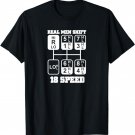 Real Men Shift 18 Speed Funny Truck Driver Tee Shirt
