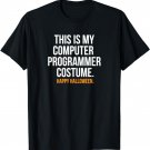 Computer Programmer Costume funny Halloween tee shirt T-Shirt