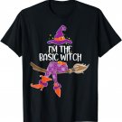 Im the Basic Witch Halloween Matching Group Costume T-Shirt