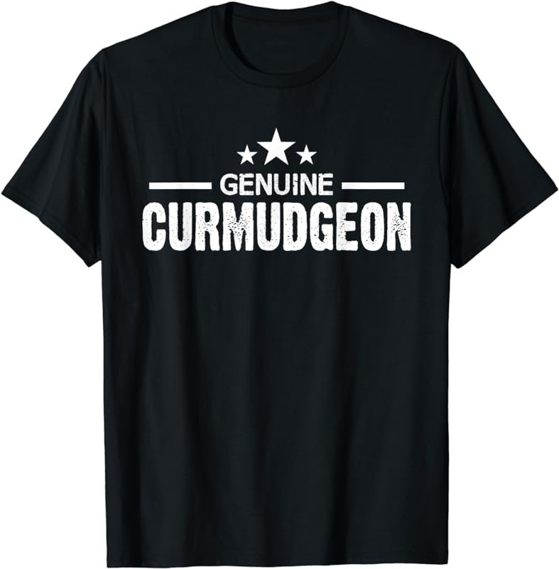 Genuine Curmudgeon T-Shirt