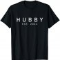 Hubby Husband Wedding Established 2022 Design T-Shirt