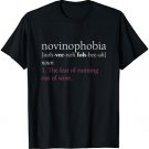 Novinophobia Definition Shirt, Funny Wine Lover Gift