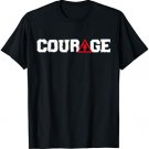 Jordan Peterson-Dominance Hierarchy-Courage T-shirt