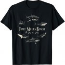 Fort Myers Beach T-Shirt Retro Fort Myers Beach Fl Shark T-Shirt