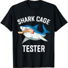 Shark cage Tester Leg Amputee Wheelchair leg amputation T-Shirt