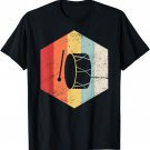 Retro Vintage Marching Band Bass Drum T-Shirt