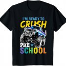 Kids Crush Preschool Monster Truck First Day of School Boys Gift T-Shirt