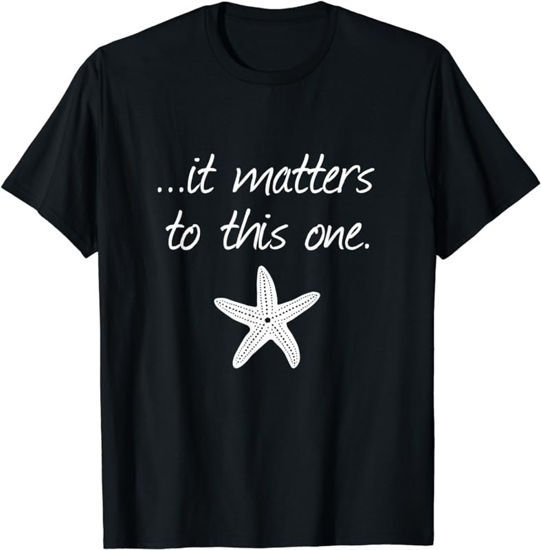 It Matters To This One Inspirational Starfish Story Poem