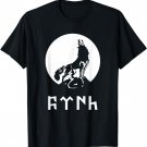 GOKTURK TSHIRT - Flag with Bozkurt Grey Wolf Tee Shirt