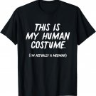 Funny 'This is my human costume - I'm actually a Merman' Tee