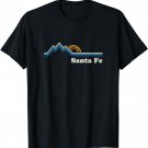 Retro Santa Fe New Mexico T Shirt Vintage Sunrise Mountains