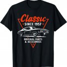 66 Year Old Classic Car 1957 66th Birthday T-Shirt